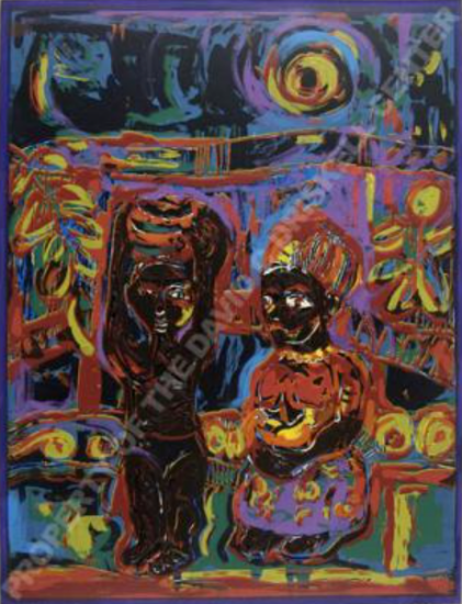 Picture of David C. Driskell, Yoruba Couple, 2007